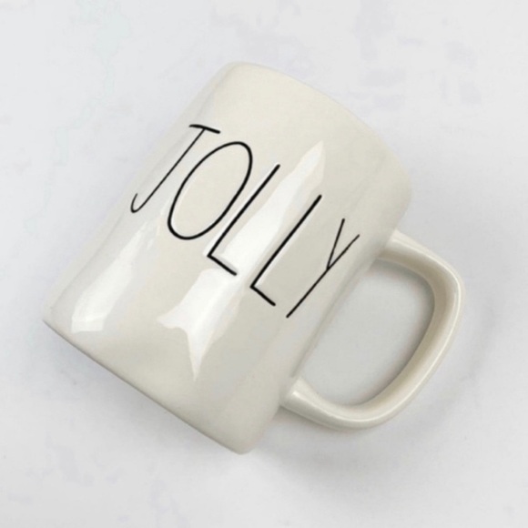 Rae Dunn JOLLY coffee mug classic - Picture 2 of 5